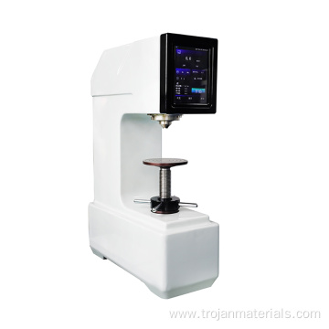 Hardness test meter sectioning in metallography